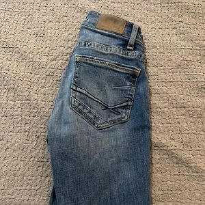 BKE Stella straight mid ride jeans